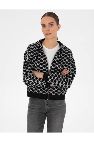 Pierre Cardin Kadın Hırka Örme 50309116-vr046 Siyah