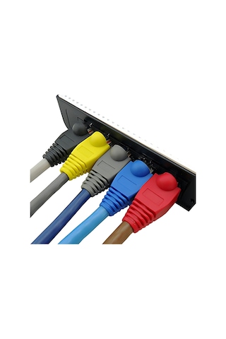 MN6 M107KB Rj45 Kılıf/200 Adet-cat6 Cat6e Cat5 Cat5e Uyumlu/rj45 Siyah Kılıf Boot-rj45 Cat5 Cat6 Kılıf