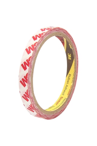 3m 9088 Akrilik Şeffaf ve İnce Çok Güçlü Çift Taraflı Bant 5 MMx5Mt