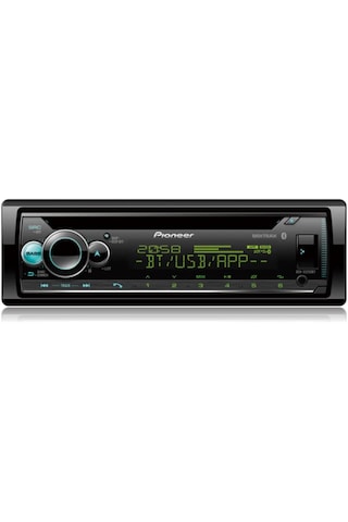 Pıoneer Deh-s5250bt-usb-mp3-cd-çift Bluetooth-renk Değiştiren-4x50w-2 Anfi Çıkışlı-profesyonel Tesisat Teybi