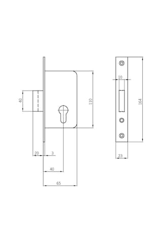 İto 161/ Gk Silindirli Emniyet Kilidi