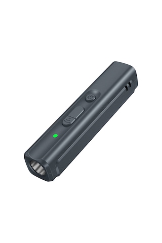 Geeroyoo Taşınabilir Ultrasonik Köpek Kovucu, Uv Led Işıklı, 10 Metre Menzilli, Gri Renk, Uzun Pil Ömrü