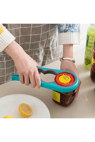 Liangmei 4'ü 1 Arada, 1 Adet Kaymaz Kavrama Çok Amaçlı Konserve Ahşap