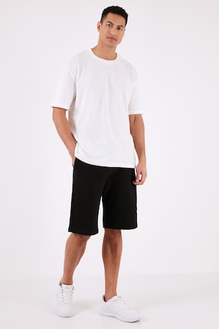 Buratti Pamuklu Relaxed Fit Cepli Erkek Short 5908023 Siyah