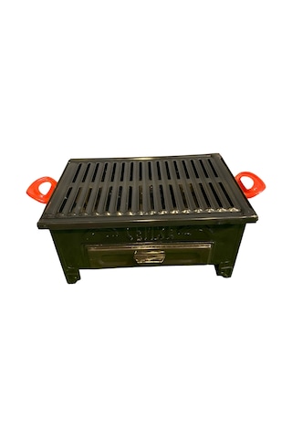 Emaye Boyalı Mangal Siyah