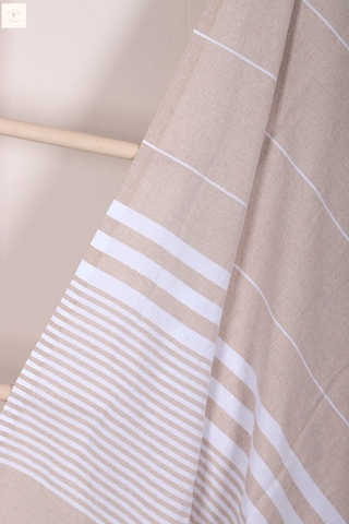 Çizgili %100 Pamuk Soft Peştemal Banyo Plaj Havlusu 100x180 Cm 001