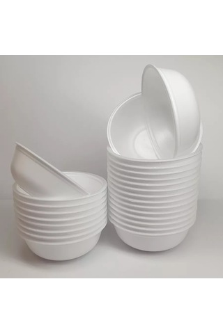 Klık-pıknık Derin Tabak Tek Kullanımlık 370 Ml "köpük", 25 Adet 242165422 100 adet