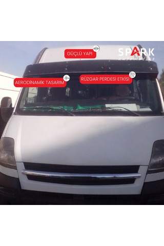 Opel Movano 1997-2010 Yıl Aralığı Uyumlu Ön Cam Güneşlik