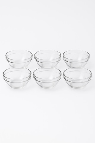 Cam Kase Seti 6 Lı 155 Ml Çok Renkli