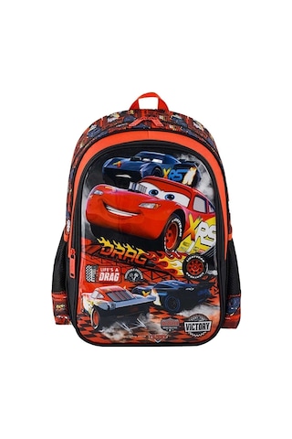 Erkek Çocuk Cars Hawk Victory İlkokul Çantası Çok Renkli