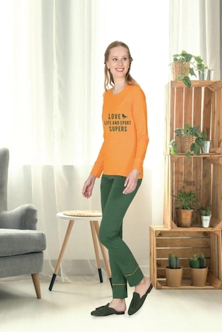 Jiber Kadın Uzun Kollu İnce Pijama Takımı 3667 - 1 Adet 001