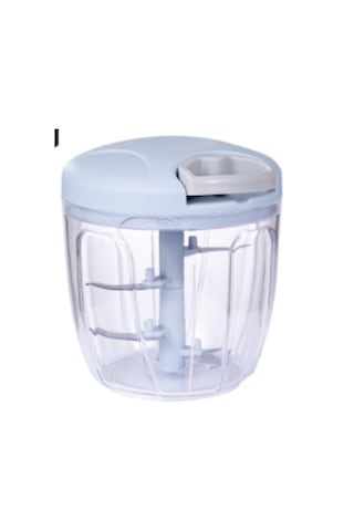 Döndür Sebze Kesici Kıyıcı Dilimleyici Meyve Sarımsak Basın Masif Peynir Kırıcı Pişirme Aksesuarları Mutfak Gadgets Aracı Mavi, 900ml Açık Kahverengi