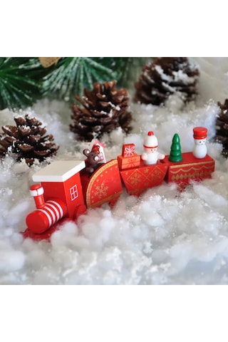 Ahşap Süslü Tren Standart