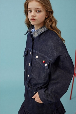 Defacto Denim Ceket Kız Çocuk H2269a826spnm28 Mavi-nm28