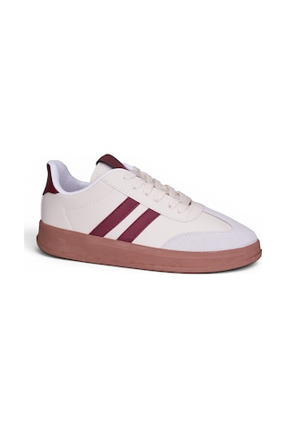 Matzeliger Mzg1263 Sneaker Spor Ayakkabı Krem-bordo