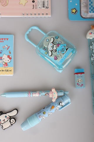 Sweet Bow Collection Lisanslı Cinnamoroll 17 Parça Kırtasiye Seti Resim Defteri,çıtçıt Dosya Diğer