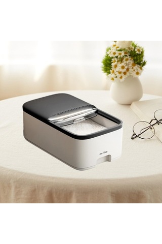 Pazly Tozu Suntek Saklama Maması L Kedi Kabı Gıda Ev Çamaşır Bx Gri