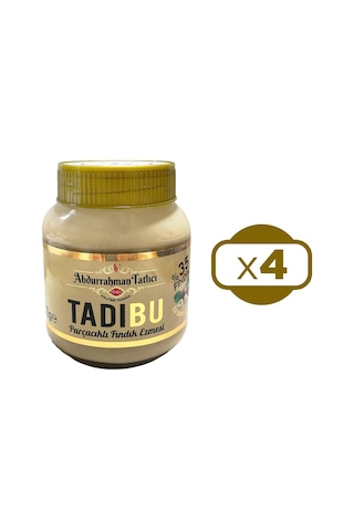 Abdurrahman Tatlıcı Tadıbu Parçacıklı Fındık Ezmesi 4 x 330 G