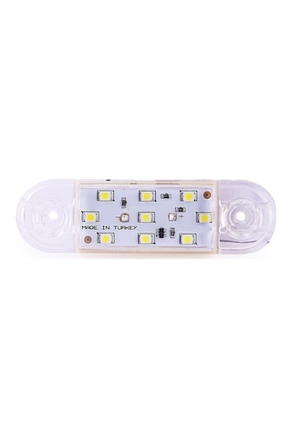 Ahmet Otomotiv 10 Adet Tombul Parmak Led Beyaz 12v-24v