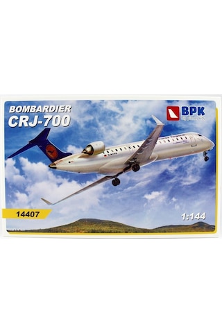 Big Planes Kits 14407 1/144 Ölçek, Crj-700 Lufthansa Yolcu Uçağı, Plastik Model Kiti-55940