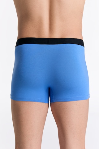 Albero Natur Gots Sertifikalı Organik Pamuk Erkek Trunk Boxer İç Çamaşırı Mavi