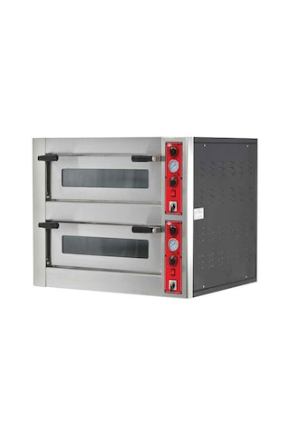 Empero Emp.8+8 Elektrikli Pizza Fırını İki Katlı Empero Emp.8+8 Elektrikli Pizza Fırını İki Katlı