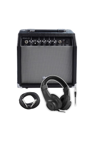 Midex Mga-35bk-hd Elektro Gitar Amfisi 35 Watt Gain Özelliği Kulaklık Çıkışı
