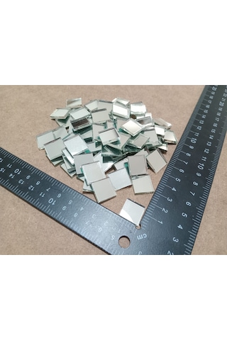 Ayna Kare Cam Mozaik Taşı - Sanatsal Mozaik İçin Yaklaşık 15 X 15 Mm