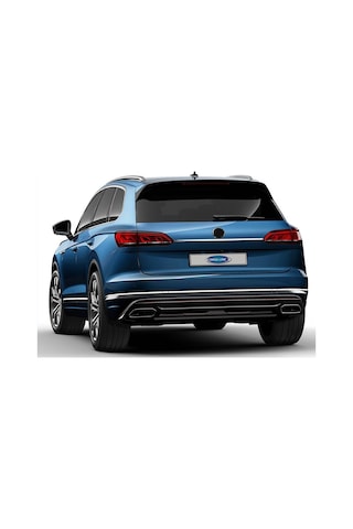 Omsa Vw Touareg Krom Bagaj Çıtası Plaka Üstü 2018 Ve Sonrası