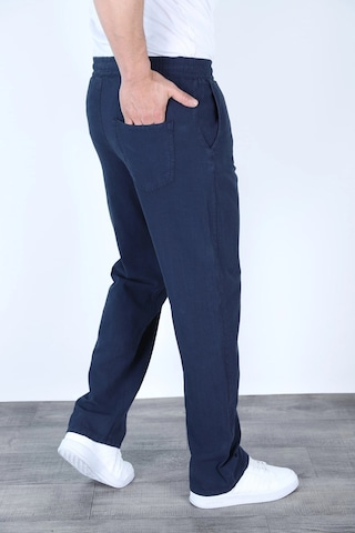 Myrab Denim Baggy Keten Pantolon Jogger Çağla Yeşili Lacivert