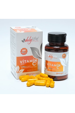 Dulylife Vitamin C 60 Drcaps Takviye Edici Gıda 60 Kapsül