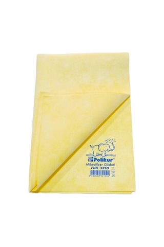 12 Adet Polikur 3210 Filli Mikrofiber Güderi Büyük Boy Süper Lüx Oto Kurulama Bezi 54x68 Cm.