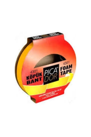 Picador Çift Taraflı Bant Köpük Rulo Askılı 19 Mm x 5 Mt