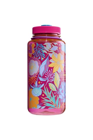 Nalgene Wide Mouth 32 Oz Suluk Matara 1 Litre Botanical Florals