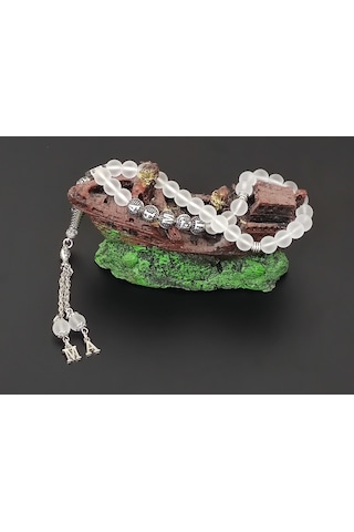 Tesbihsakarya Isimli - Isme Özel - Dumanli Kuvars - Doğaltaş Tesbih