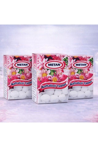Naftalinli Tablet - Güve Kovucu - Dolap Ve Çekmece Koruyucu Sarı