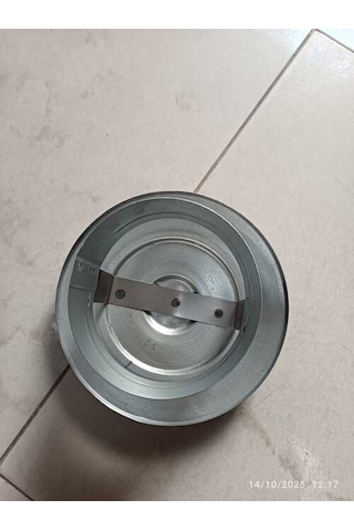 Soba Baca Şapkası Japon Galveniz Boyasız Çap 13 Cm