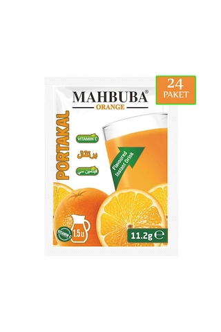 Mahbuba Portakal Aromalı Soğuk Toz İçecek 360x11.2gr