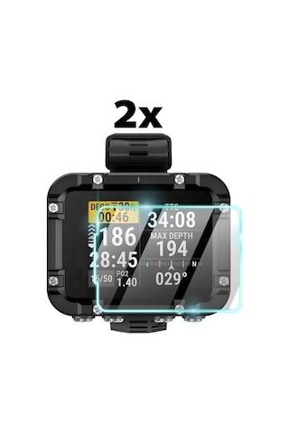 Garmin Descent X30 Dalış Bilgisayarı İçin 9h Nano Proactive Ekran Koruyucu 2 Adet