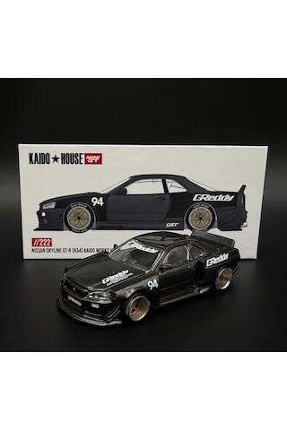 Mini Gt Kaidohouse Nissan Skyline Gt-r R34 Kaido Works Greddy V2 222 1/64 2026