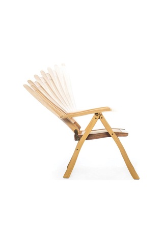 Rehome Salt İroko Katlanabilir Sandalye Kahverengi