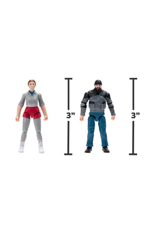 Stranger Things Hopper & Eleven İkili Aksiyon Figür Seti Strt0110