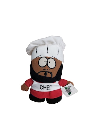 Chef Şef Peluş Oyuncak 20cm Beyaz - Kırmızı
