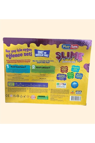 Kokulu Eğlenceli Ve Eğitici Slime Hazırlama Seti
