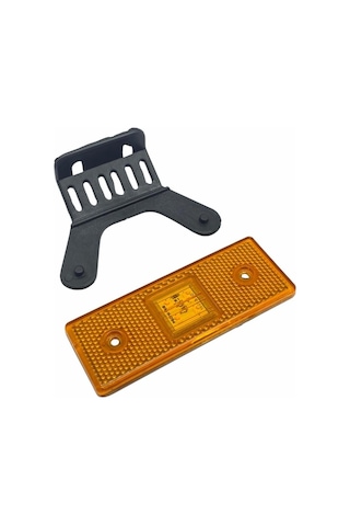 12v-24v Yan Sinyal Lambası Dorse Side Marker Turuncu 4 Ledli 110 42 Mm E9