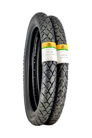275-18 Ve 250-18 Cg Lastiği Tt Tubetype - İç Lastikli Tip Hulk