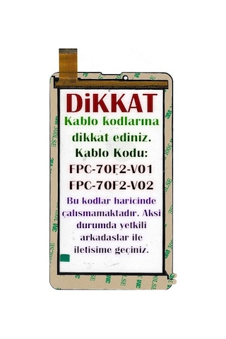 Syrox Syx-T704 Dokunmatik Siyah - Model 2