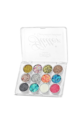 Pretty Pb-411 Glitter 12'li Far Paleti