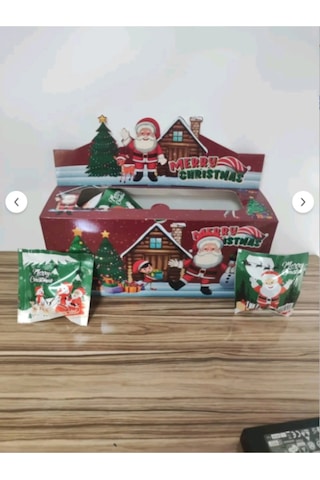 Yeni Yıl Yilbasi Noel Temalı Figürlü Supriz Paket 25 Adet