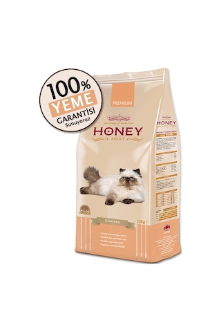 Honey Premium Tavuklu Yetişkin Kedi Maması 15 KG